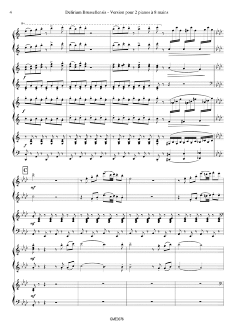 Lover Man (oh, Where Can You Be?) Piano Duet scores gallery preview page 4