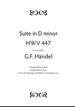 Suite in D minor, HWV 447