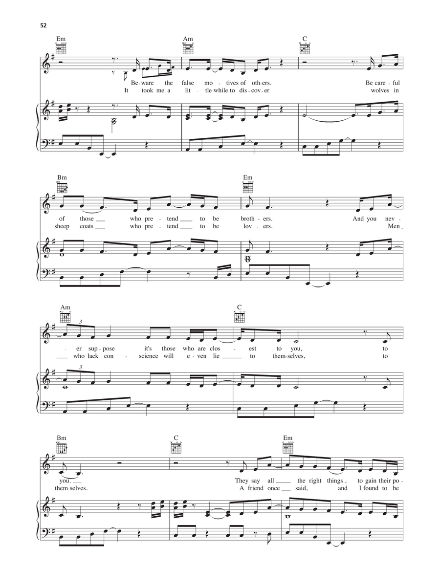 Forgive Them Father Forgive Them Father Piano, Vocal, Guitar scores gallery preview page 3