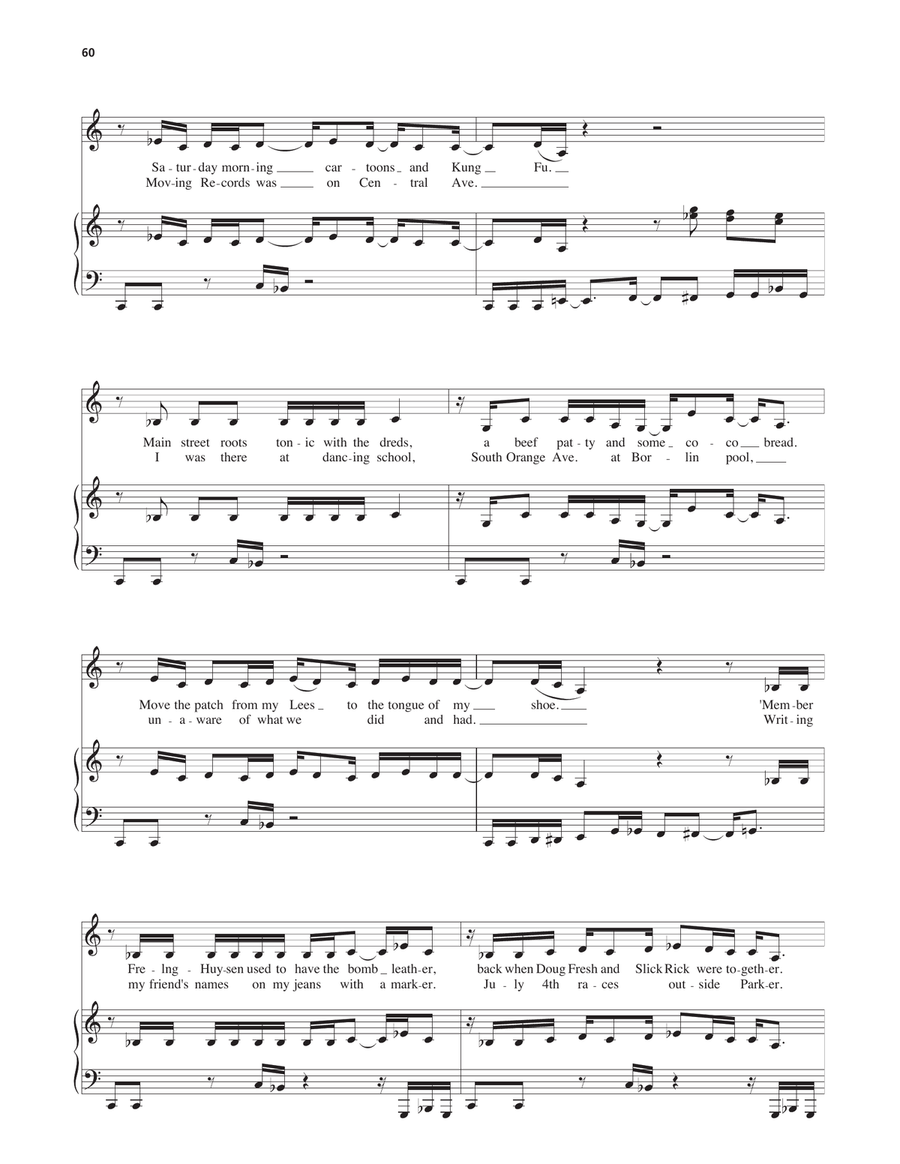 Every Ghetto, Every City Every Ghetto, Every City Piano, Vocal, Guitar scores gallery preview page 4
