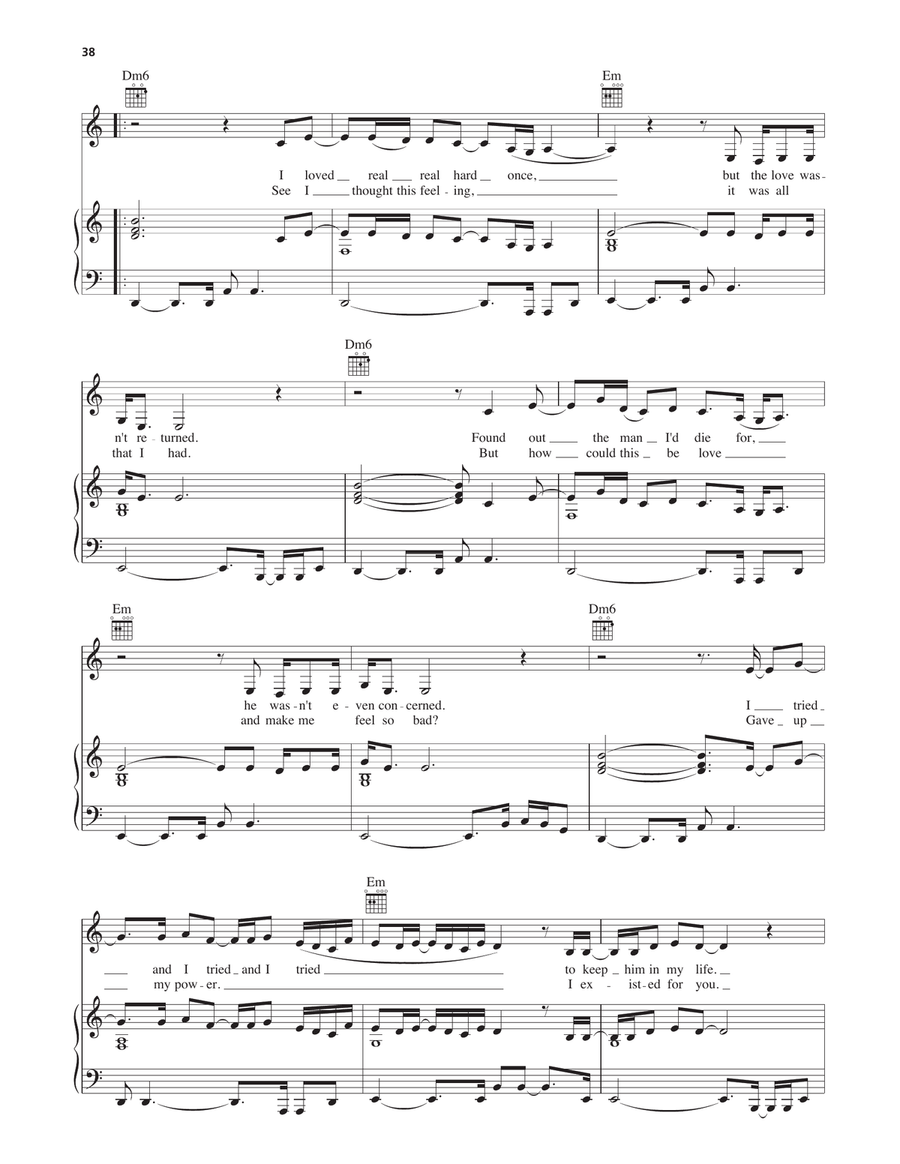 When It Hurts So Bad When It Hurts So Bad Piano, Vocal, Guitar scores gallery preview page 2