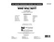 Who Will Buy? (from Oliver) (arr. Mark Taylor) - Conductor Score (Full Score)