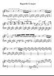 Bagatelle G major (Piano)