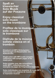 Lortzing, Albert Zar und Zimmermann 2. Aufzug Lied No 9 ... flandrisch Mädchen Trombone Solo Posa