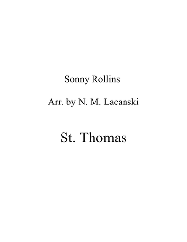 St. Thomas
