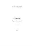 Gossip, ragtime di pettegolezzi (Piano solo)