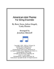 American Idol Theme