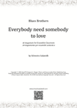 Everybody Needs Somebody To Love
