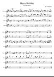 Happy Birthday - for flute choir