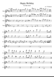 Happy Birthday - for flute choir