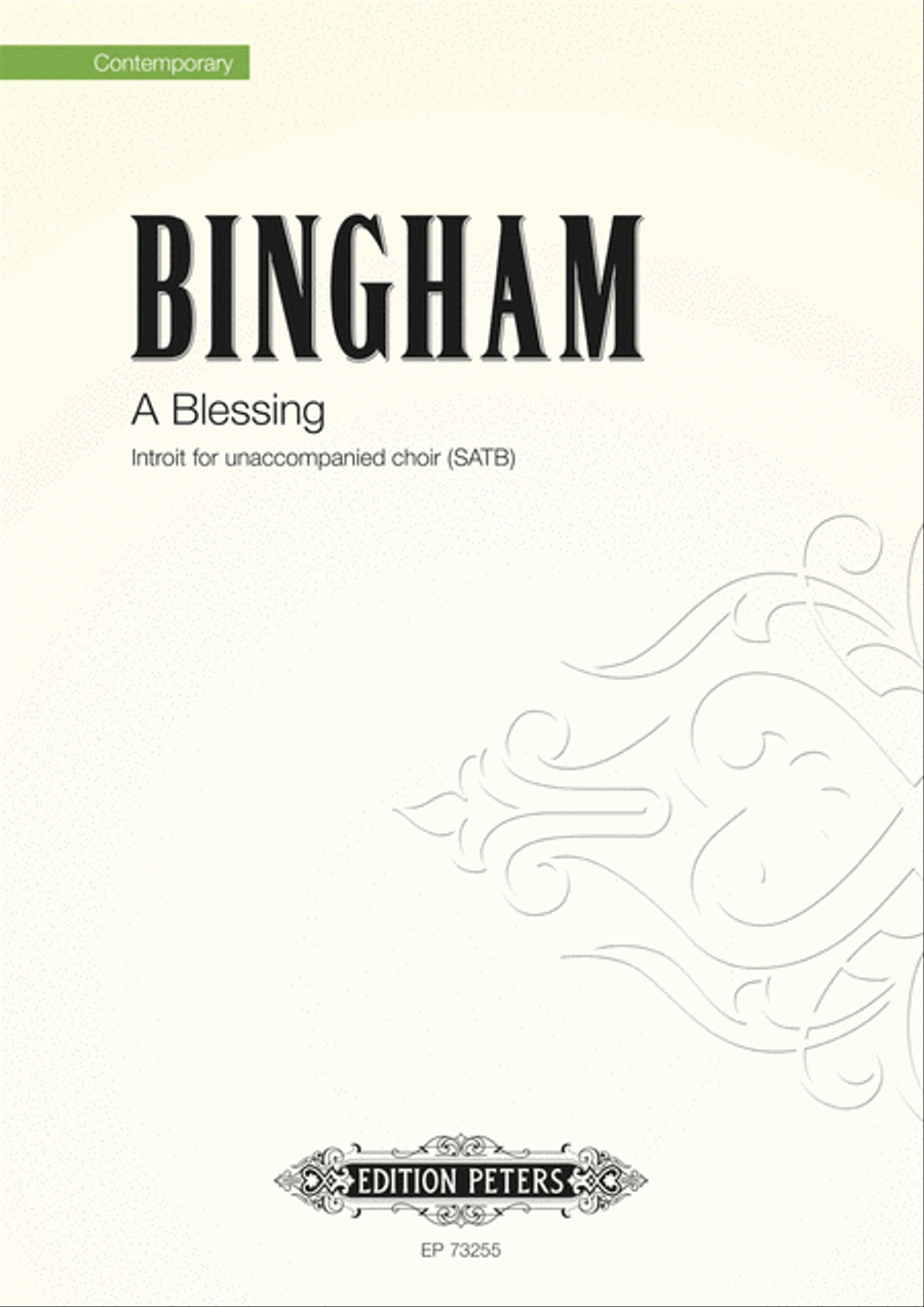A Blessing (Psalm 133) A Blessing (Psalm 133) 4-Part scores gallery preview page 1