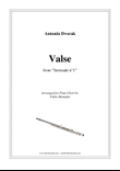 Valse from Dvorak's 