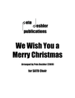 We Wish You a Merry Christmas