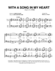 With A Song In My Heart