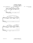 O Holy Night - for Mezzo-Soprano, Alto Flute and Piano