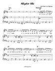 Alligator Allie - Full Score