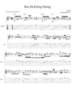 AMEE - Đen đá không đường Guitar tab