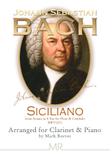 Siciliano for Clarinet and Piano