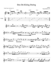 Đen đá không đường sheet music