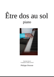 Etre dos au sol