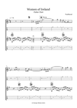 Women of Ireland - Guitar Duet