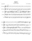 Jupiter for Brass Quintet