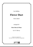 Flower Duet for Two Horns & Intermediate Piano