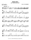 Wedding March (Mendelssohn) from A Midsummer Night's Dream - lead sheet in original key of C