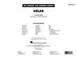 Solar (arr. John Wasson) - Conductor Score (Full Score)