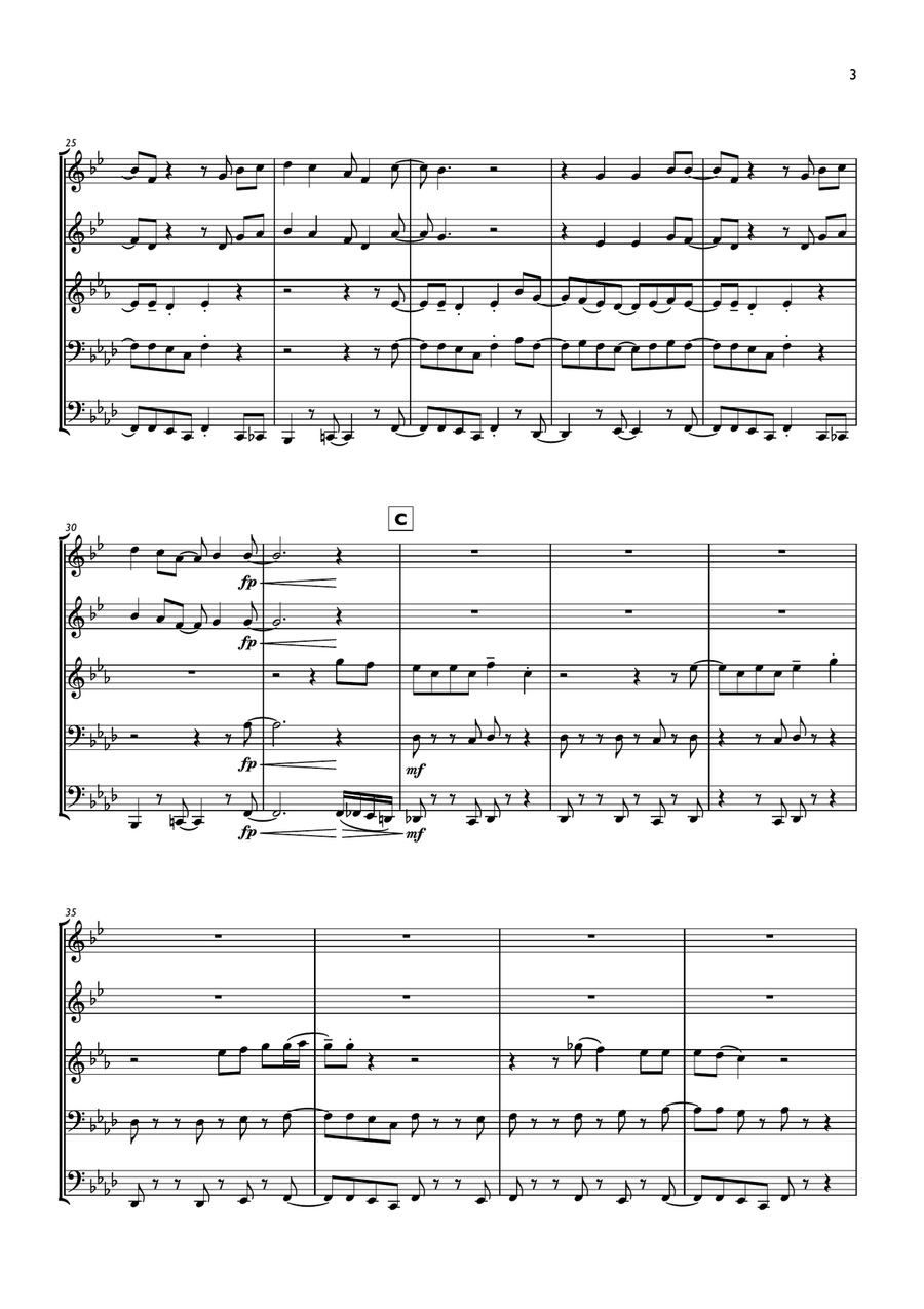 Easy Lover Easy Lover Brass Ensemble scores gallery preview page 3