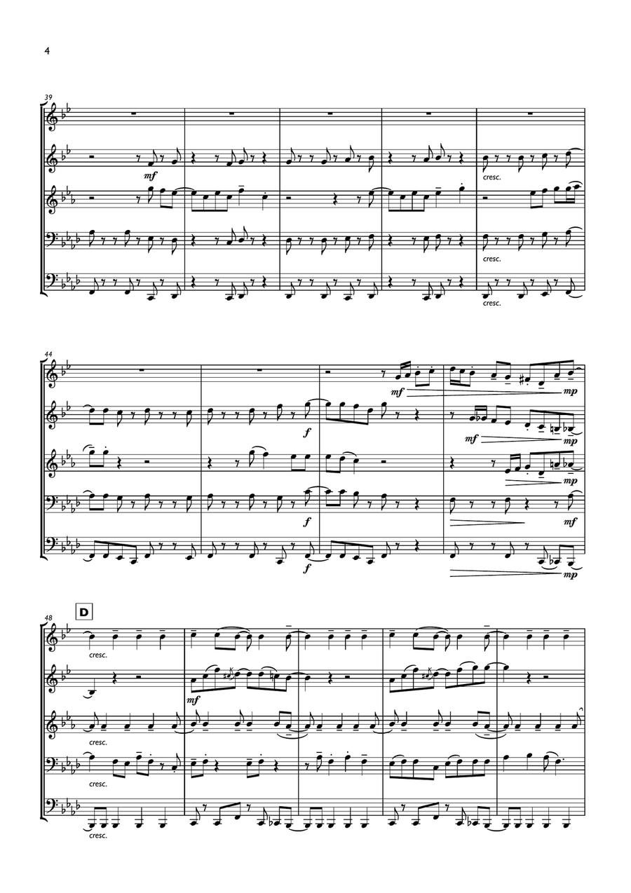 Easy Lover Easy Lover Brass Ensemble scores gallery preview page 4