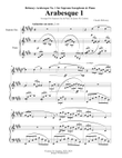 Debussy: Arabesque 1 for Soprano Sax & Piano mini preview