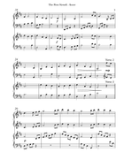 The First Nowell, Harp Duet Celtic Harp scores gallery preview page 3