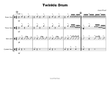 Twinkle Drum (Drumline Cadence)