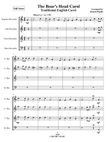 The Boar's Head Carol - Recorder Quartet (SATB) - Intermediate