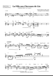 La Fille aux Cheveaux de Lin / The Girl With The Flaxen Hair by Claude Debussy. Simple guitar arrang