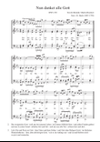 Bach - Nun danket alle Gott BWV 252 für Posaunenchor