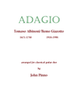 Adagio by Albinoni/Giazotto for classical guitar duo