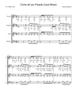 Come all you People (Uyai Mose) arr. Colleen Hart