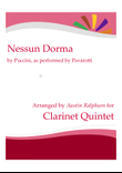 Nessun Dorma - clarinet quintet