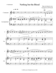 Nothing But the Blood (C instrument and Accompaniment)