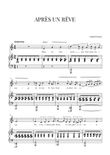 Fauré - Après un Rêve (A minor)