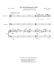 The Word Became Flesh (SATB)
