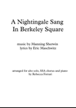 A Nightingale Sang In Berkeley Square