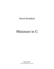 Miniature in C by David Stoddard