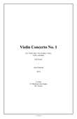 Violin Concerto No. 1