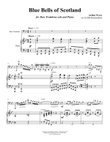 Blue Bells of Scotland for Bass Trombone and Piano