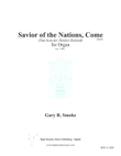 Savior of the Nations, Come