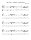 Two Octave Modes w tab