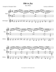 Ode to Joy (Piano and Trumpet)
